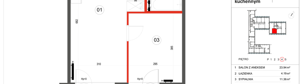 Mieszkanie w inwestycji: Stalowa Form 43.45