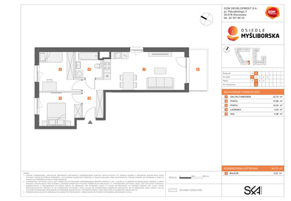 Mieszkanie w inwestycji: Osiedle Myśliborska
