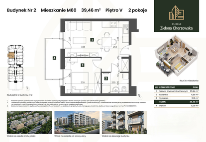 Mieszkanie w inwestycji: Osiedle Zielona Chorzowska