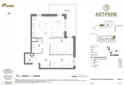 Mieszkanie w inwestycji: Inhome Osiedle ArtPark etap I