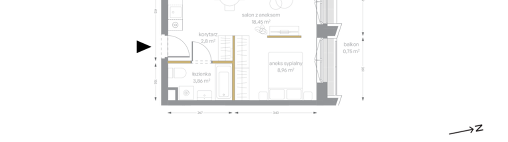 Mieszkanie w inwestycji: Królowej Jadwigi