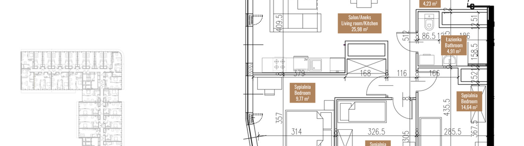 Mieszkanie w inwestycji: Global Apartments