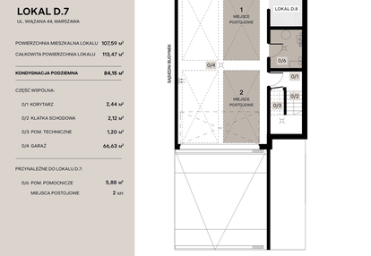 Mieszkanie w inwestycji: Wiązana Residence