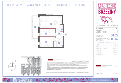 Mieszkanie w inwestycji: Miasteczko Brzeziny II