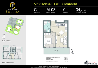Mieszkanie w inwestycji: Fuelda