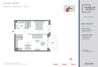 Mieszkanie w inwestycji: Atrium Oliva