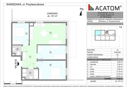 Mieszkanie w inwestycji: Wawer Go 2.0