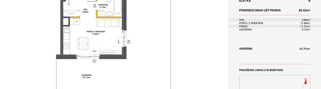 Mieszkanie w inwestycji: Metro Art 13