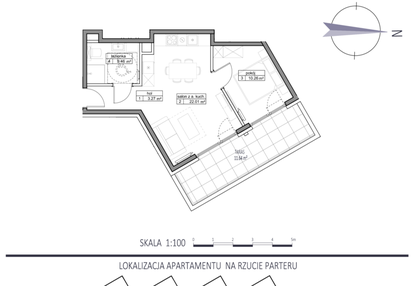 Mieszkanie w inwestycji: Apartamenty na Klifie bud. D, E i F