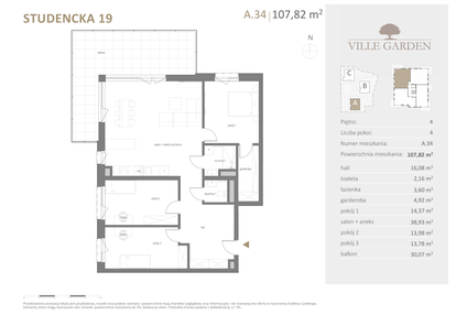 Mieszkanie w inwestycji: Ville Garden