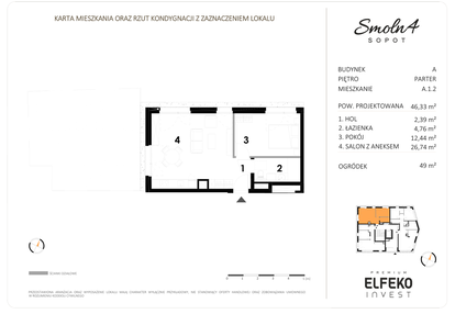 Mieszkanie w inwestycji: Smolna 4