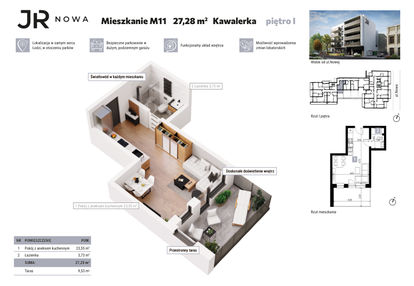 Mieszkanie w inwestycji: JR Nowa