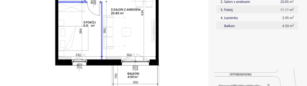 Mieszkanie w inwestycji: Nowa Pabianicka