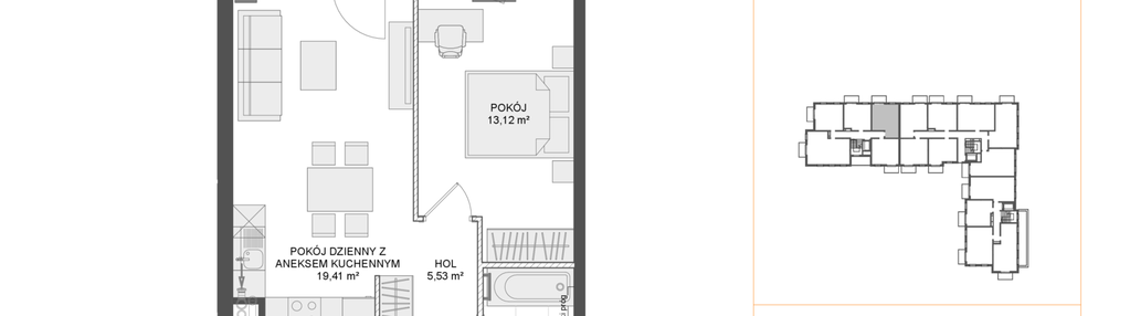 Mieszkanie w inwestycji: Osiedle Przy Błoniach 3 etap III