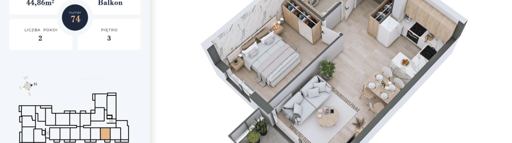 Mieszkanie w inwestycji: Apartamenty Home Premium etap 2