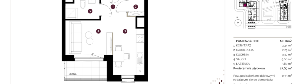 Mieszkanie w inwestycji: Osiedle Witaj etap II
