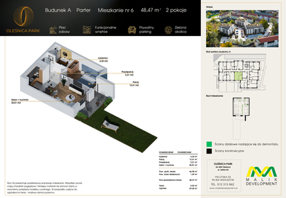 Mieszkanie w inwestycji: Oleśnica Park