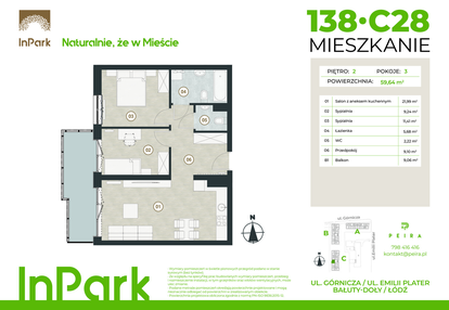 Mieszkanie w inwestycji: InPark