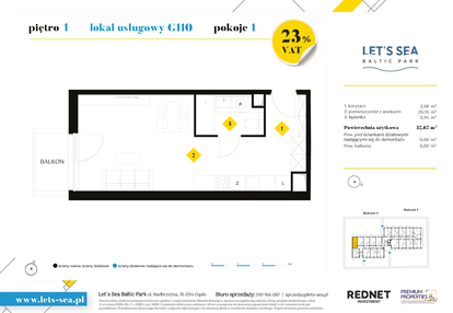 Mieszkanie w inwestycji: Let's Sea Baltic Park II