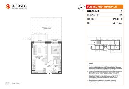 Mieszkanie w inwestycji: Osiedle Przy Błoniach 3 etap IV