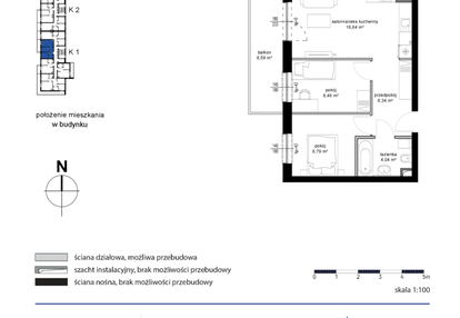 Mieszkanie w inwestycji: Kwarcowe Wzgórze - bud. 2