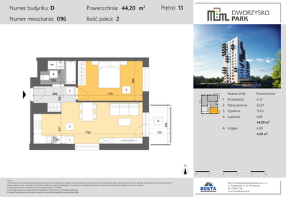 Mieszkanie w inwestycji: Dworzysko Park - Etap III