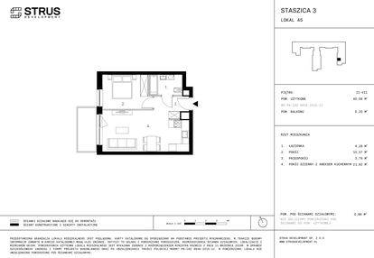 Mieszkanie w inwestycji: Staszica 3