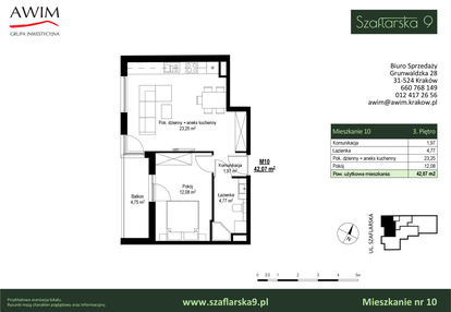 Mieszkanie w inwestycji: Szaflarska 9