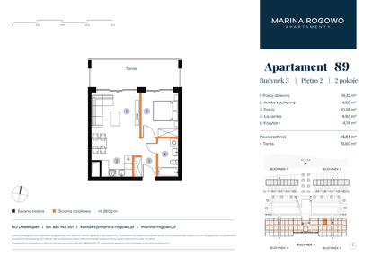 Mieszkanie w inwestycji: Apartamenty Marina Rogowo