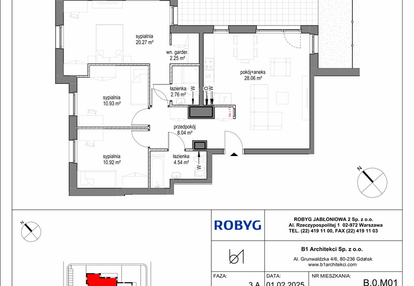 Mieszkanie w inwestycji: Kobieli 4