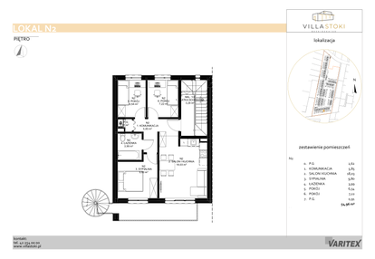 Mieszkanie w inwestycji: Villa Stoki Beskidzka 109