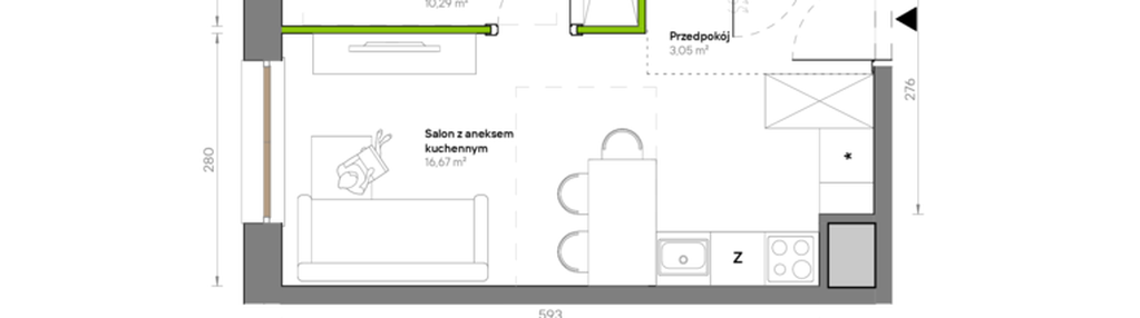 Mieszkanie w inwestycji: Żywiecka Vita