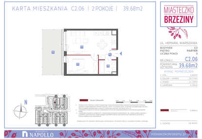 Mieszkanie w inwestycji: Miasteczko Brzeziny II