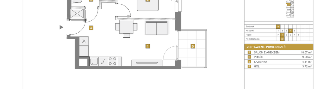 Mieszkanie w inwestycji: Apartamenty Beethovena