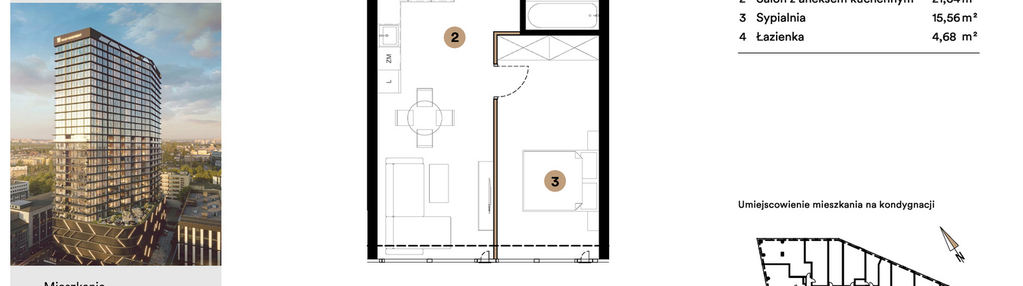 Mieszkanie w inwestycji: O27 Apartamenty Opolska