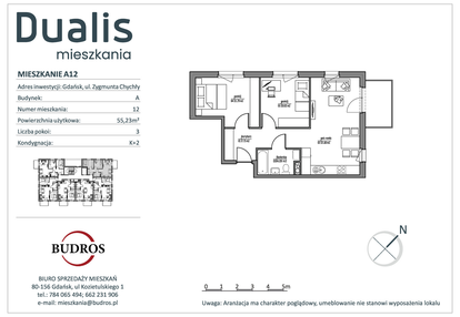 Mieszkanie w inwestycji: Dualis