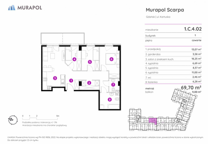 Mieszkanie w inwestycji: Murapol Scarpa