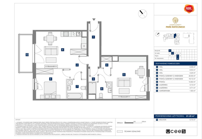 Mieszkanie w inwestycji: Apartamenty Park Matecznego Etap 2.2