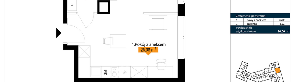 Mieszkanie w inwestycji: ŁACINA SPOT