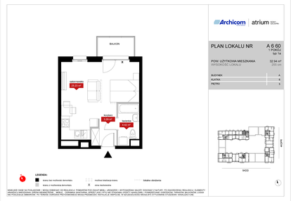 Mieszkanie w inwestycji: Atrium - Nowy Szczepin