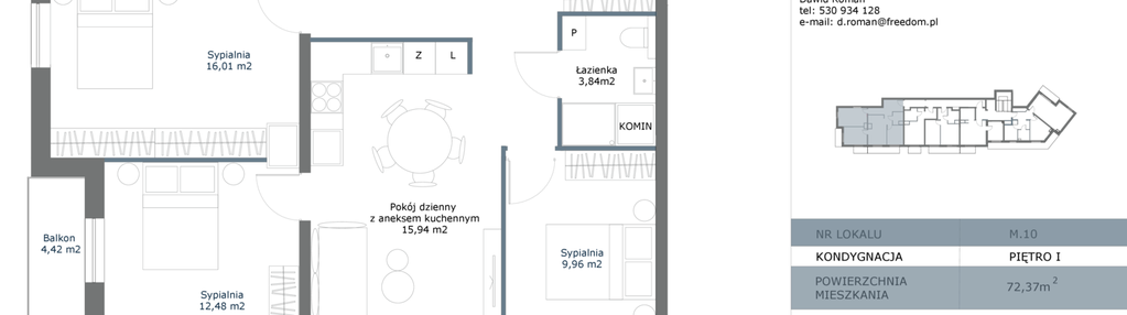 Mieszkanie w inwestycji: Madalińskiego