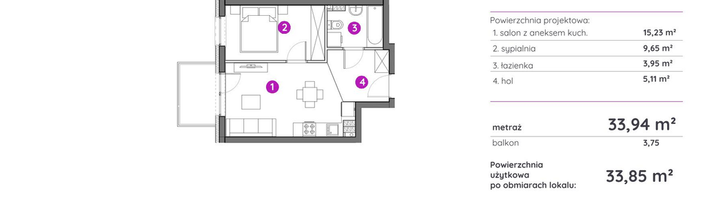 Mieszkanie w inwestycji: Murapol Aviator