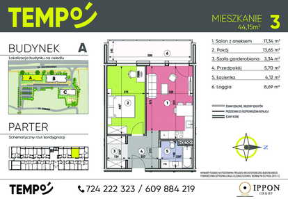 Mieszkanie w inwestycji: Osiedle TEMPO