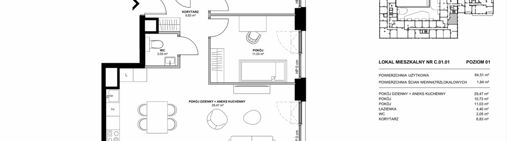 Mieszkanie w inwestycji: KANWA