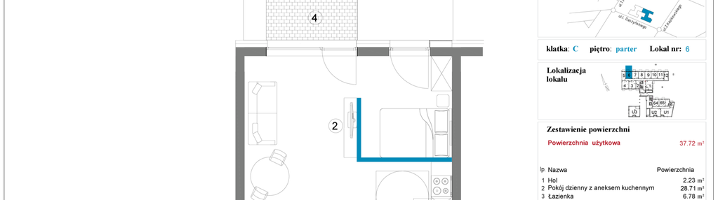 Mieszkanie w inwestycji: Daszyńskiego Square etap 2