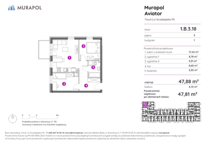 Mieszkanie w inwestycji: Murapol Aviator