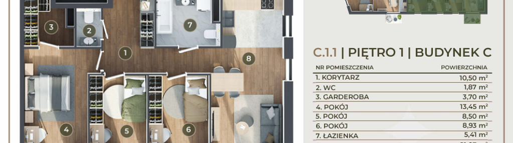 Mieszkanie w inwestycji: Brylantowa Enklawa bud. C