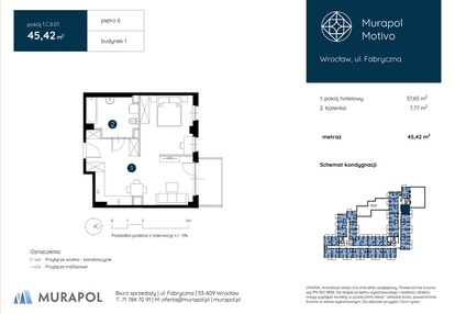 Mieszkanie w inwestycji: Murapol Motivo