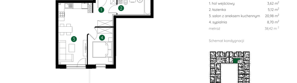 Mieszkanie w inwestycji: Murapol Gardenia