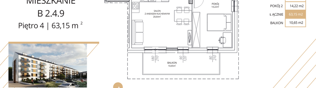 Mieszkanie w inwestycji: Apartamenty Nowe Miasto
